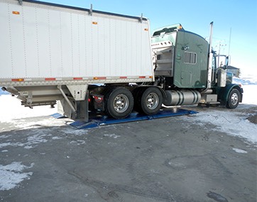 Industrial Truck Weighing Applications - Axle Weigh Systems | Massload